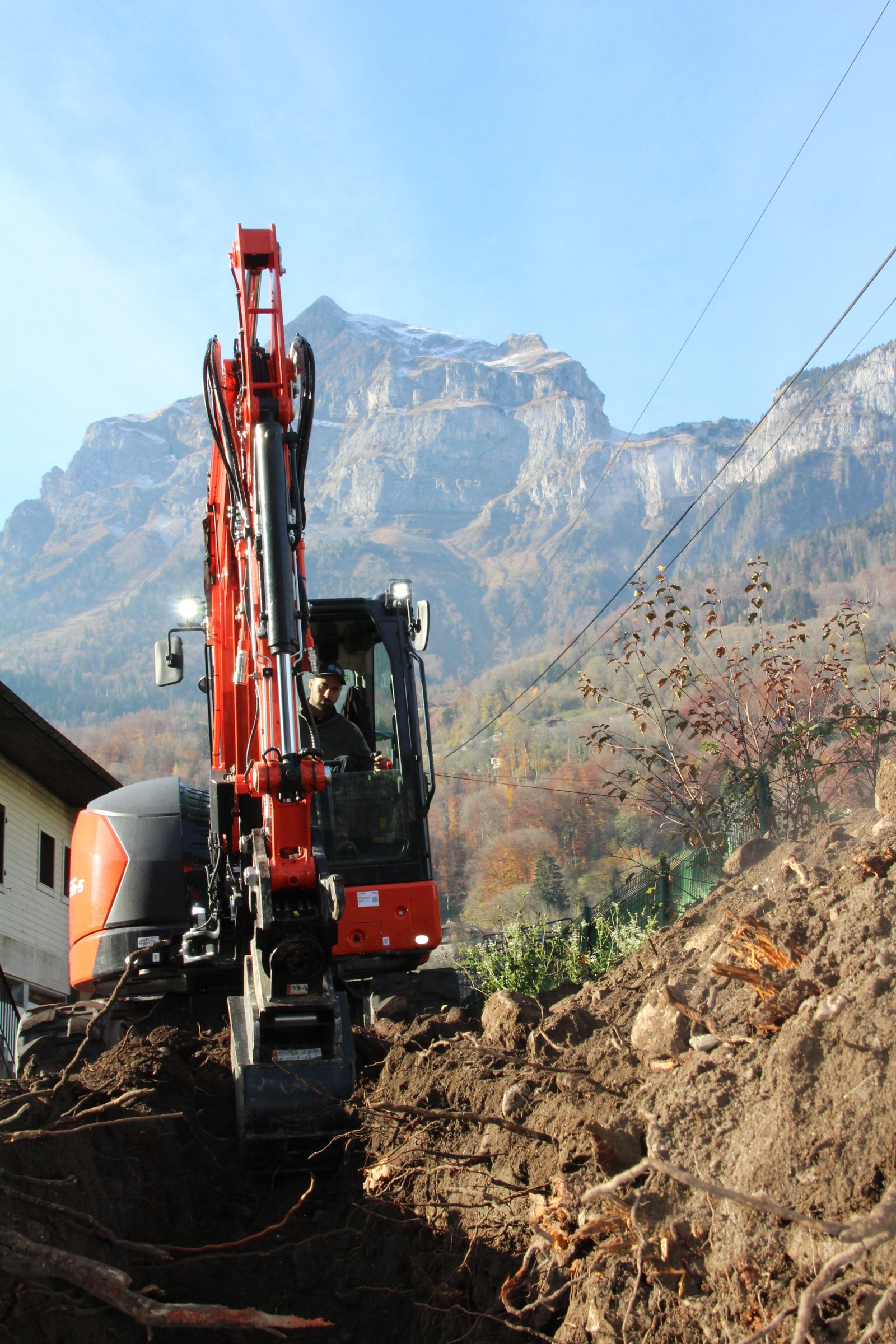 Création d'un réseau d'eau potable