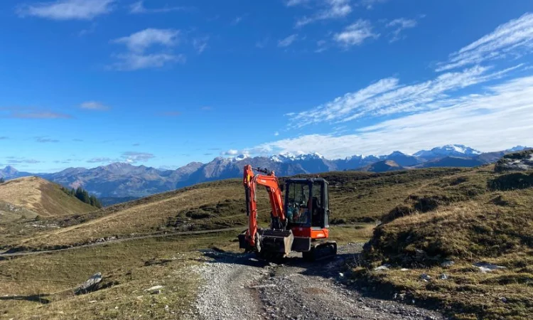 Photo d'une tranchée